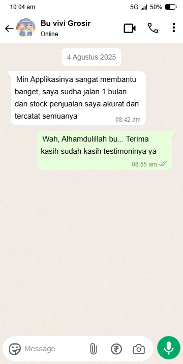 Testimonial Screenshot 1