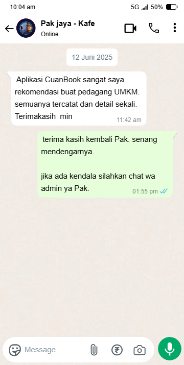 Testimonial Screenshot 2